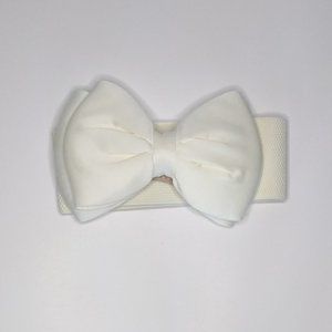 Women elastic stretch waist belt